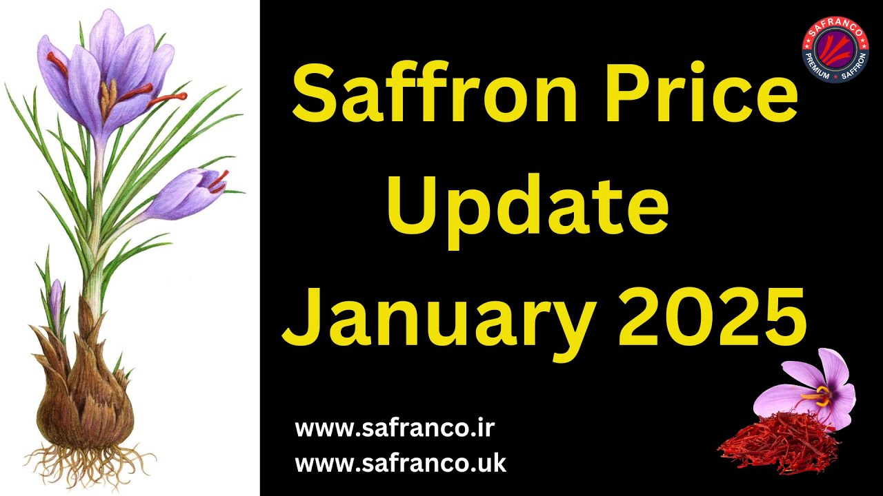 ✅ Saffron Price Update – January 2025 - Safranco Saffron