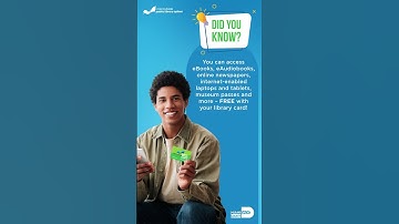 Library Card Sign Up Month Social Graphic Audio