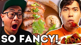I SAVAGELY critique Uncle Rogers FILIPINO ADOBO | Pro Chef Reacts