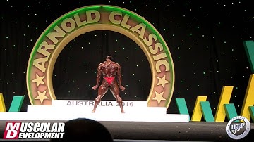 2016 Arnold Australia Posing Routine - Kai Greene