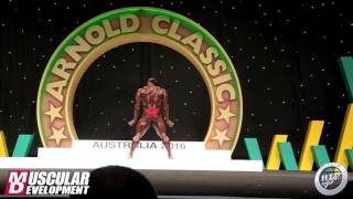 2016 Arnold Australia Posing Routine  Kai Greene