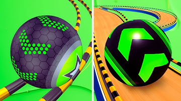 Going Balls Vs Rolling Ball Sky Escape✳️🥎❇️Walkthrough Max Gameplay BG7676