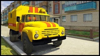 АВАРИЙНАЯ СЛУЖБА На ЗИЛ 130! - GTA 5 Radmir Russian