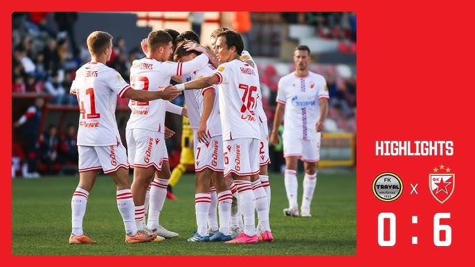 FK Radnicki 1923 Kragujevac 3-4 FK Crvena Zvezda Belgrad :: Resumos ::  Videos 