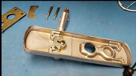 How To Re-hand a Von Duprin 996L Trim