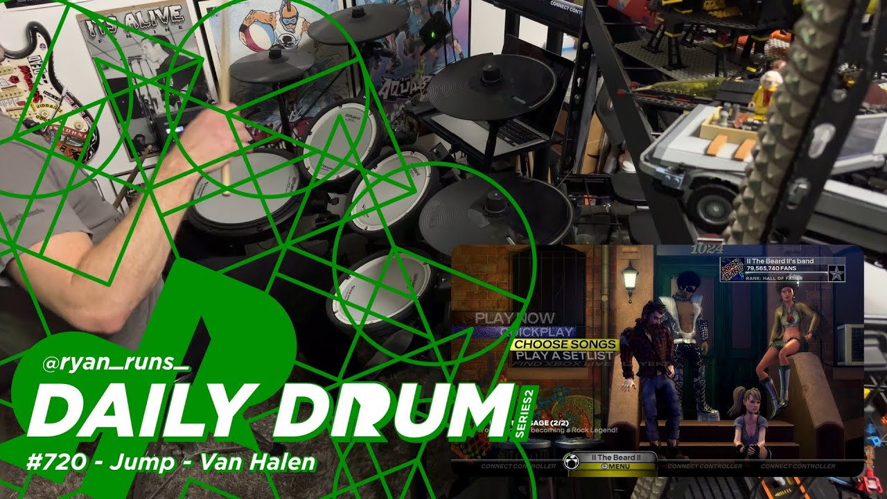 Daily Drum #720 - Jump - Van Halen - YouTube