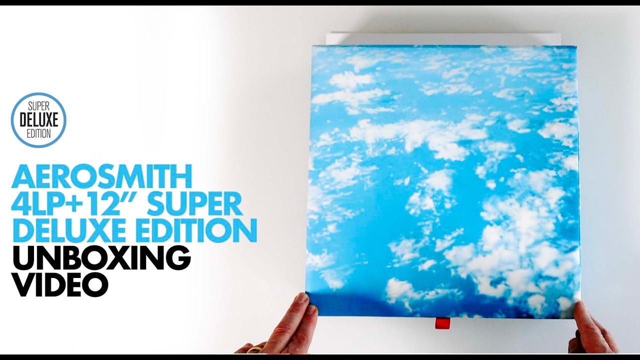 Aerosmith / Debut album 4LP+12-inch super deluxe edition unboxing