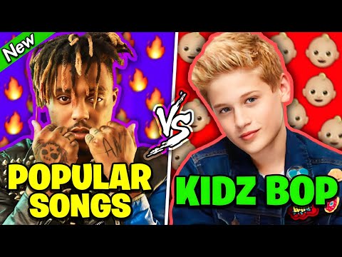 POPULAR RAP SONGS Vs KIDZ BOP REMIXES | PART 1