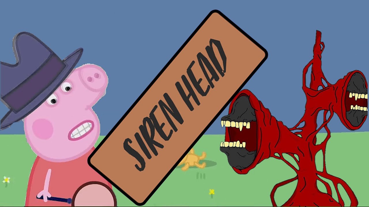 SIREN HEAD VS PEPPA PIG HORROR ANIMATION 🔥