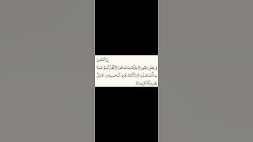 سورة المرسلات (٤١-٤٥) Surah Al-Mursalat (41-45) #religion #quransurah