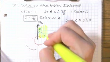 PreCalc Trig 17 Video Notes Transformations and Quadrant Solving
