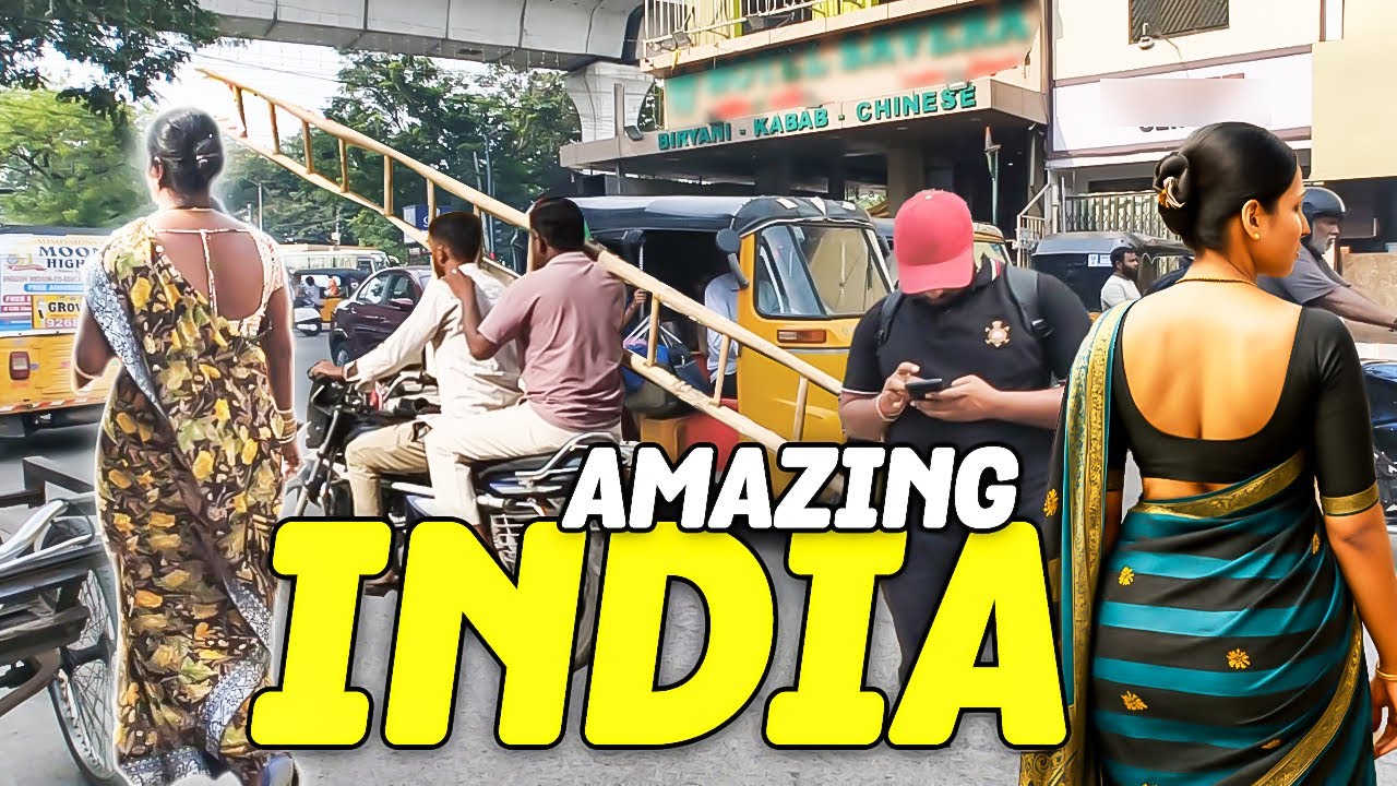 ТАКУЮ ИНДИЮ вы не увидите по телевизору! 🇮🇳 Пешеходная экскурсия в формате 4K 2025