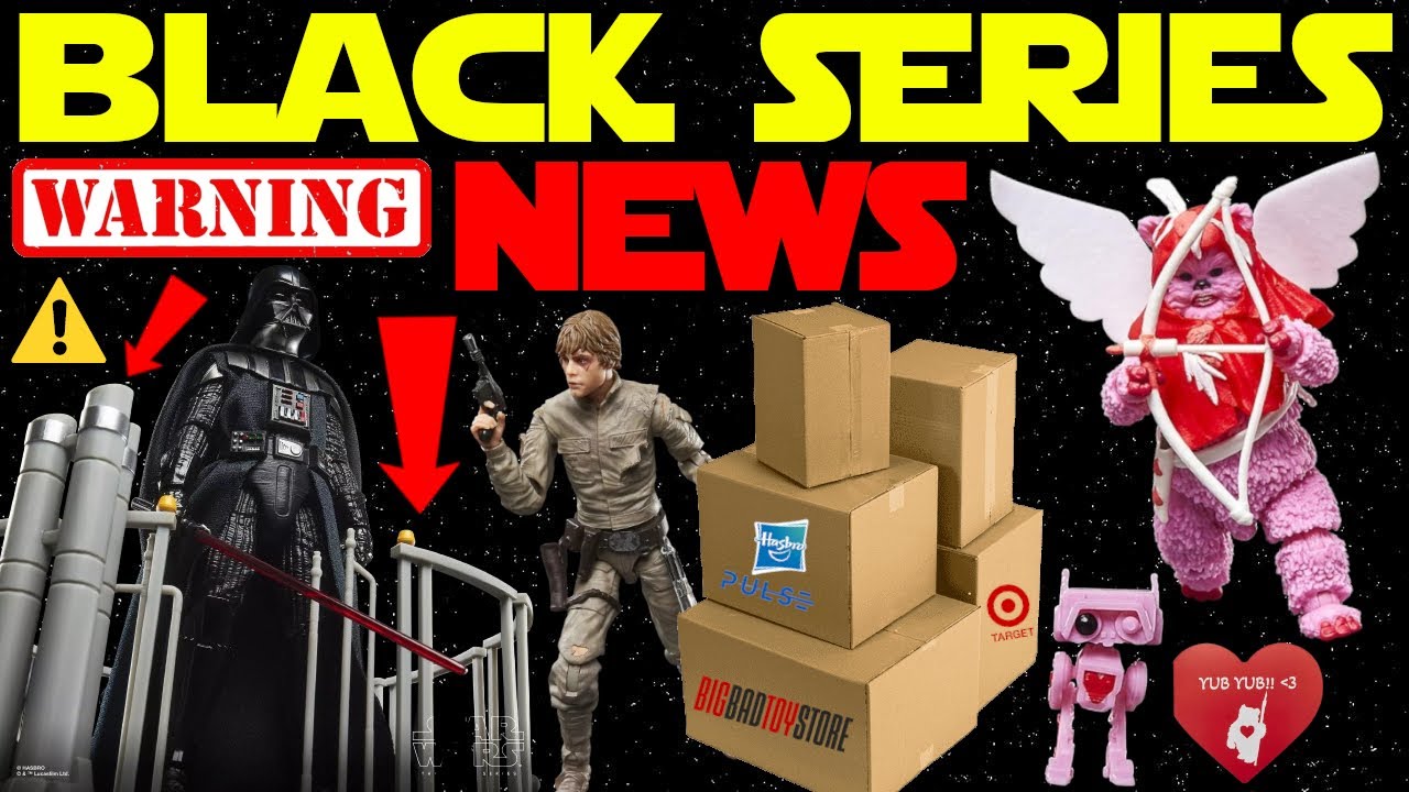 SO MUCH BLACK SERIES! New Star Wars TBS Reveal! Hasbro QC Issues?!? MASSIVE TOY HAULS!