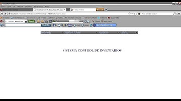 SISTEMA  DE CONTROL DE  INVENTARIOS ASP.NET 2010