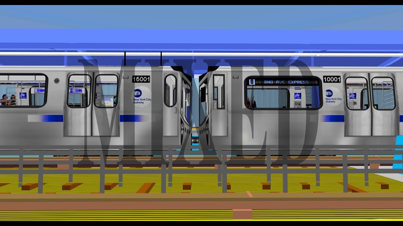openBVE FICTIONAL: R214 & R215 (Mixed) Action - YouTube
