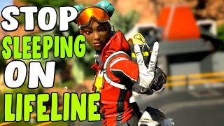 LIFELINE IS TOP TIER IN DUOS! APEX LEGENDS PS4 GAMEPLAY! APEX LEGENDS CONSOLE