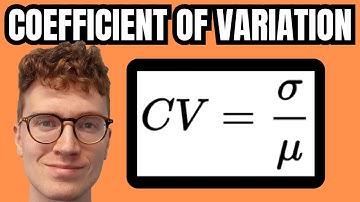 How to Calculate the Coefficient of Variation (CV) - EXAMPLE