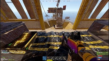 I Defended 4 Clan Raids in a Row – Rust Base Defense Madness!