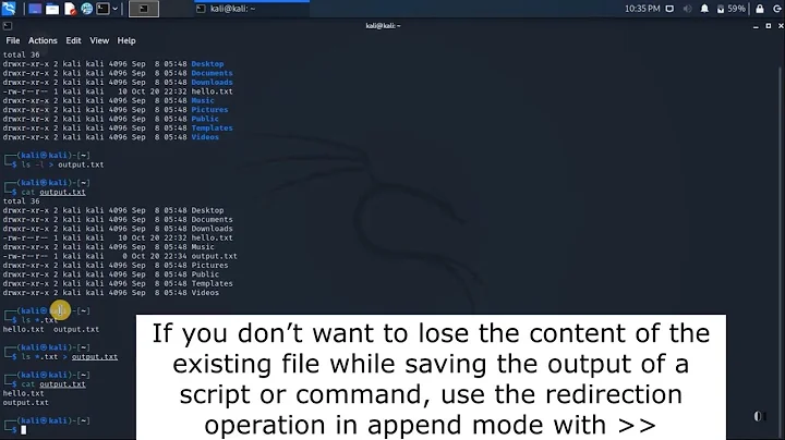 How to Save the Output of a Command to a File in Linux Terminal