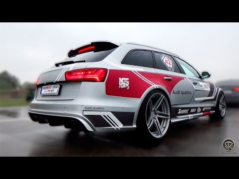 AUDI RS6 W/ Akrapovic Exhaust! LOUD REVS & Accelerations