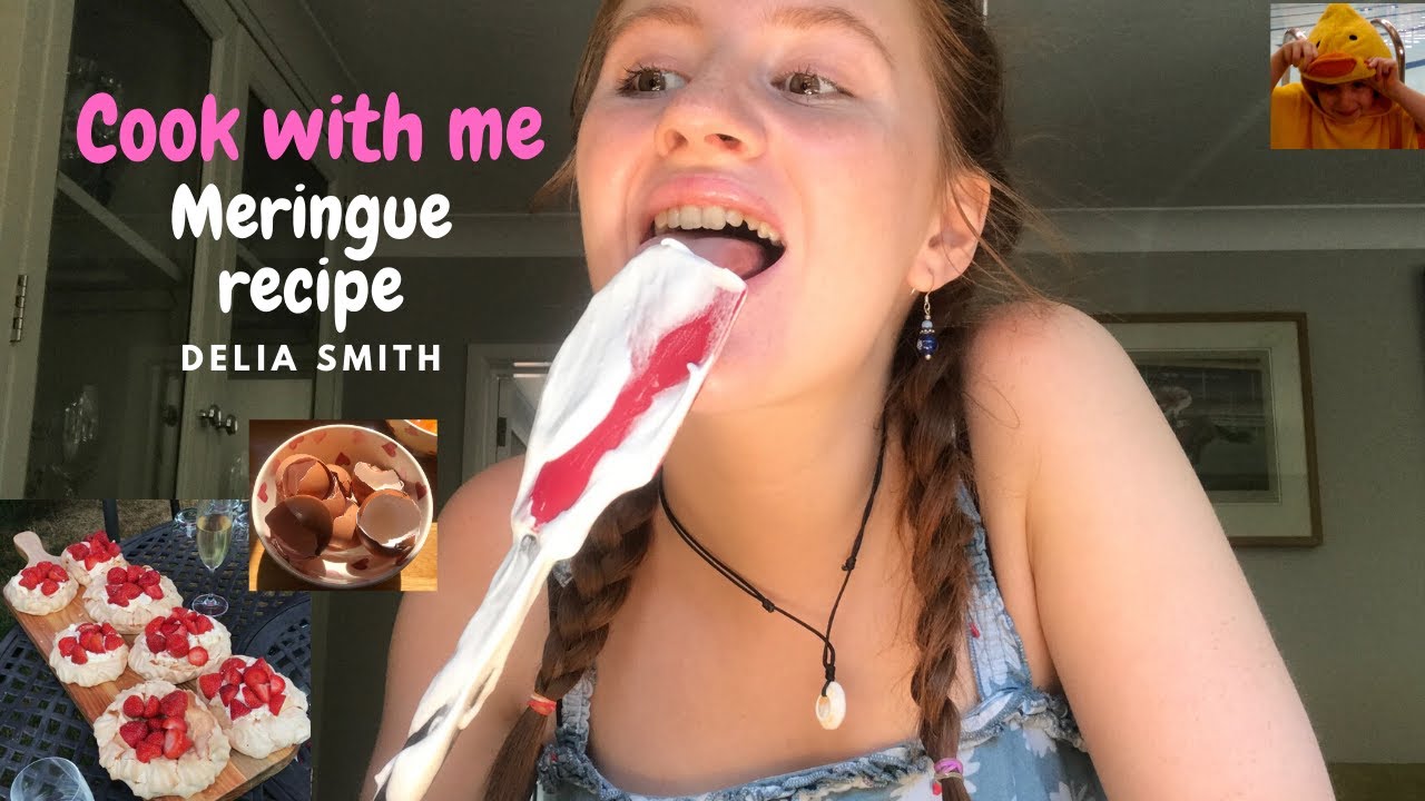 How to make the best meringues Cook with me Delia Smith recipe