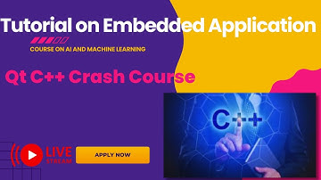 Qt C++ Crash Course | Beginner to Advanced (GUI Development & Applications)