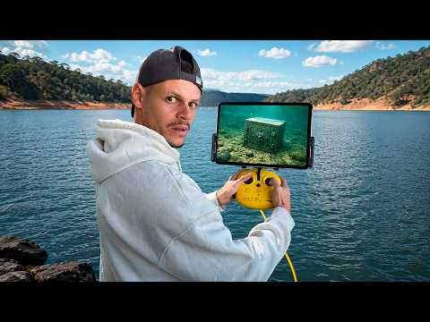 There is a SAFE at the BOTTOM of this RESERVOIR (Underwater Drone)