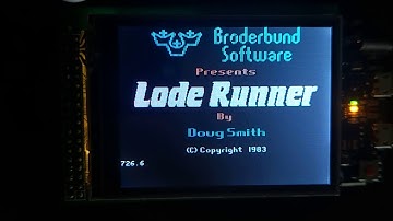 Apple II+ Emulator on Arduino DUE