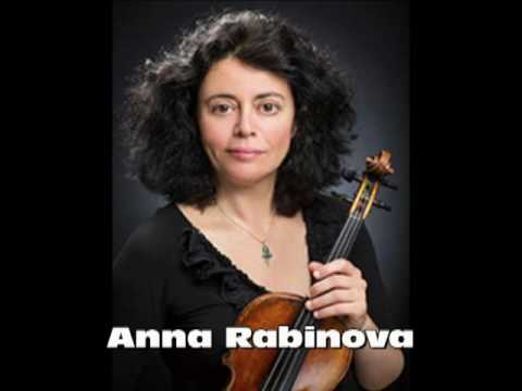 Anna Rabinova   Shostakovich Violin Concerto No 1 12 8 1993