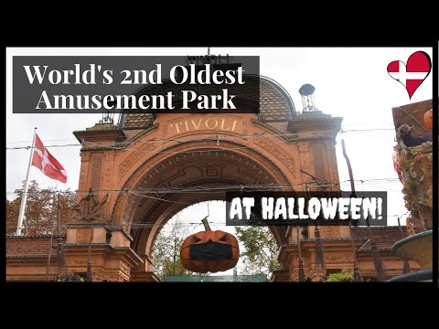 Exploring Denmark: Tivoli Amusement Park at Halloween / American in Denmark