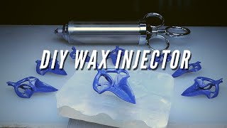 DIY Wax Injector for Lost Wax Casting | RTV Silicone Mold Making
