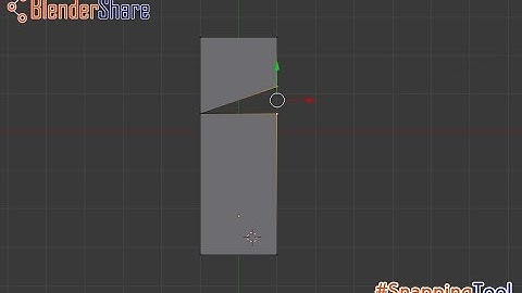 Snap Two Vertices in An Object using Snapping Tool - Blender