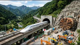 How Japan Is Building A 72B Train That Flies Through A Mountain