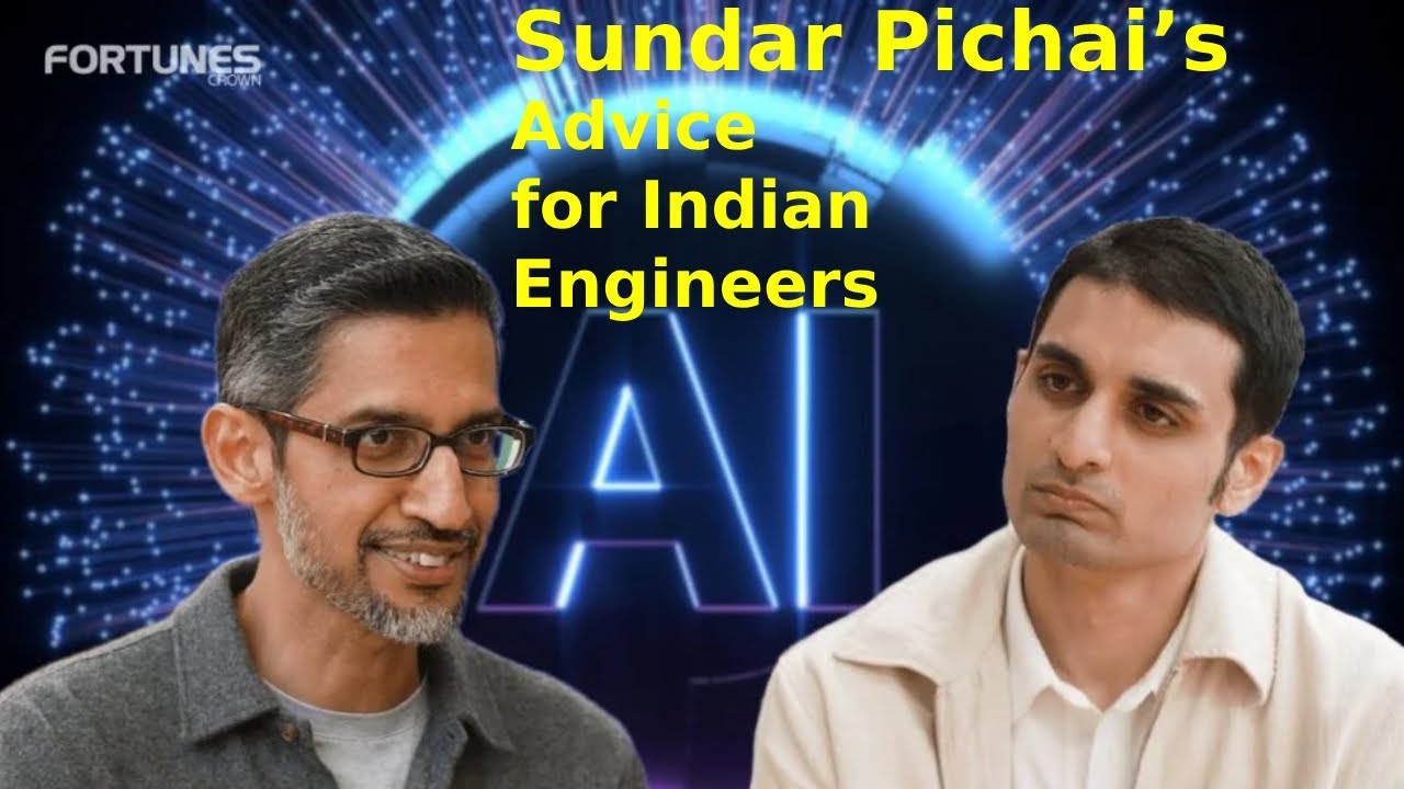 Sundar Pichai’s advice for Indian Engineers, AI and India, Wrapper Startups, and