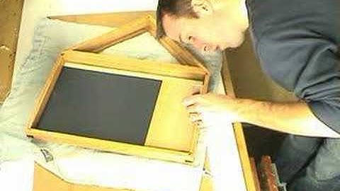 Woodworking - Flag and Certificate Display Case - Part 2