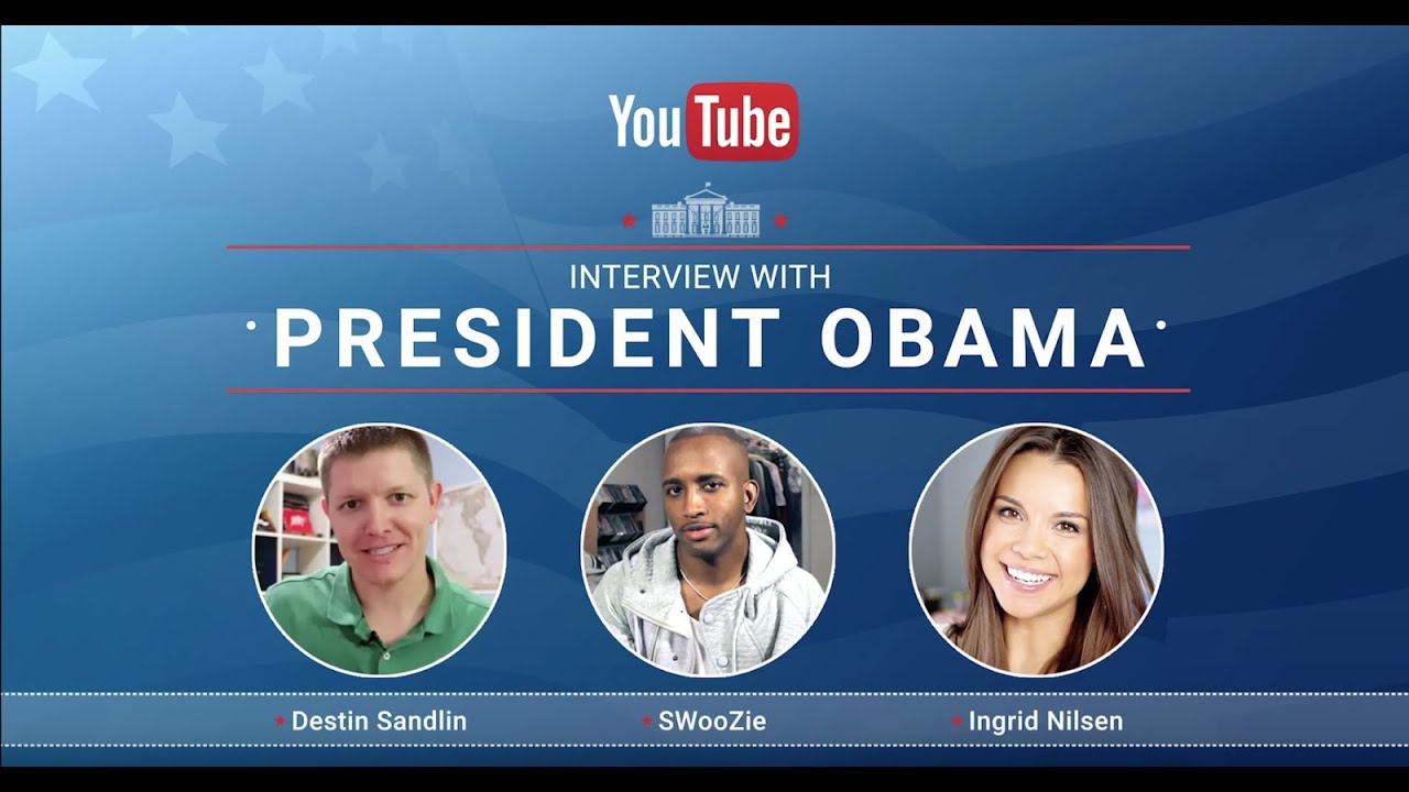 2019 year - Ask the President a Question via YouTube 2019 year