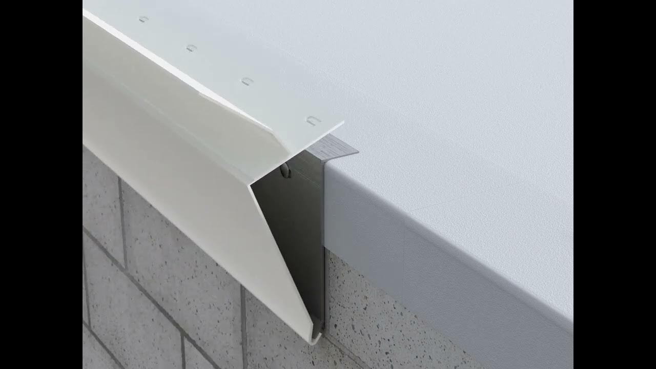 Skirted Drip Edge Fascia Installation YouTube