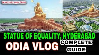 STATUE OF EQUALITY ODIA VLOG I World's second tallest sitting statue in India Statue of Equality screenshot 4