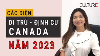 Các Diện Di Trú, Định Cư Canada Năm 2023 | Coming To Canada