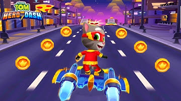 Tom Gold Run Game : Night Mode Run - Big Srcreen Play | Android/iOS Gameplay HD