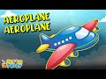 Aeroplane Aeroplane Up in the Sky Nursery Rhyme | Super Simple Songs (Bloom Telly Nursery Rhyems)