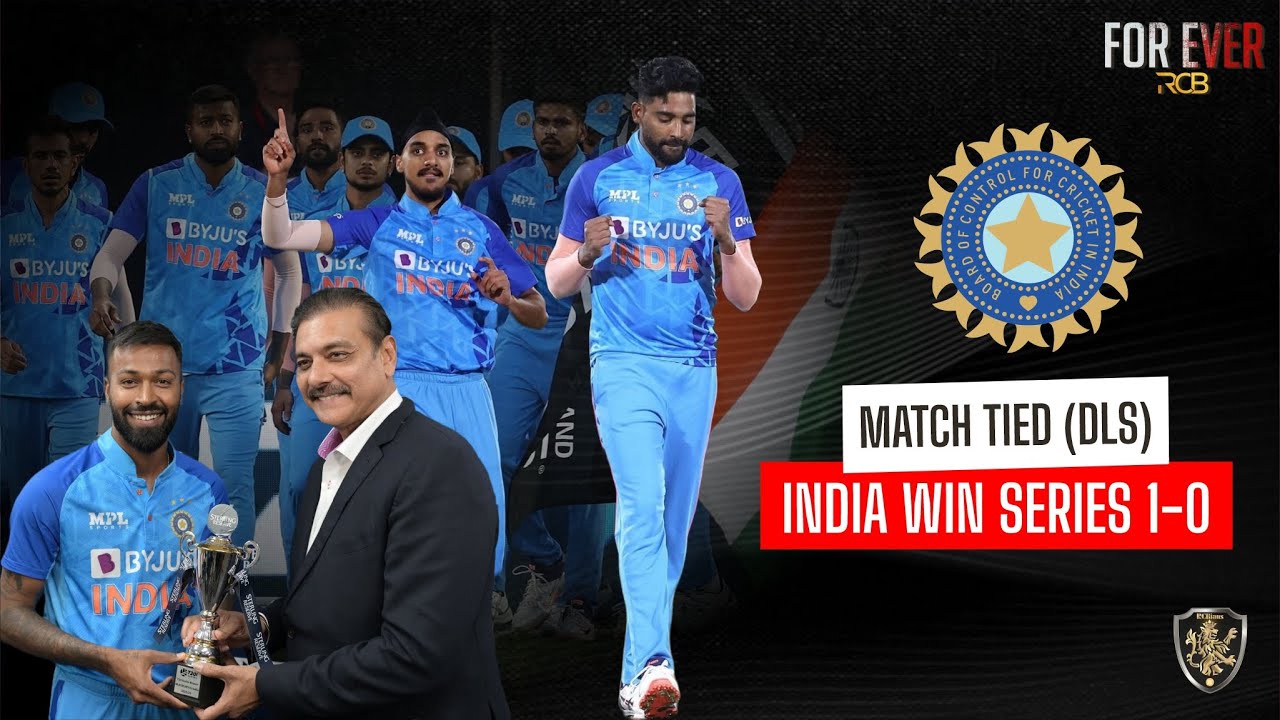 MATCH TIED INDIA WINS SERIES 10 Siraj & Arshdeep Magic 3rd