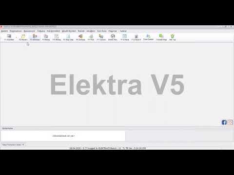 Elektra V5 Otel Yönetim Sistemi Ön Kasa İşlemleri