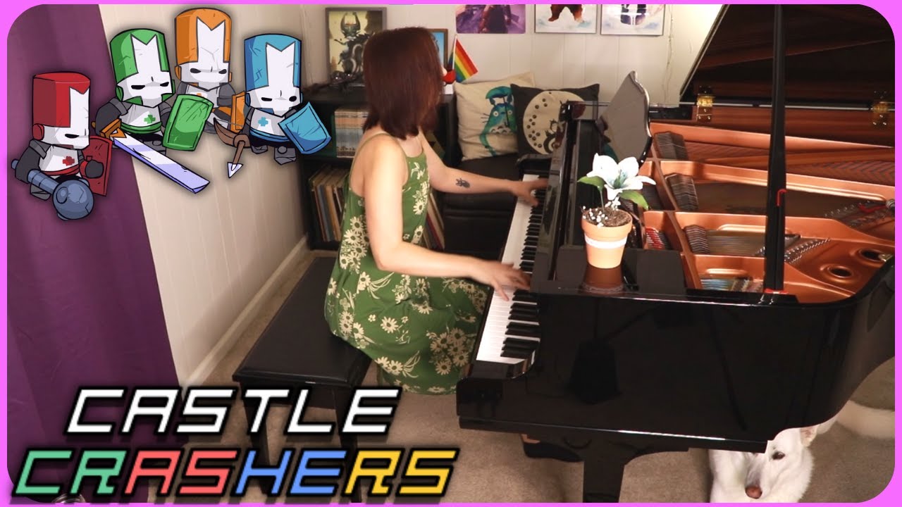 Castle Crashers - Four Brave Champions / Main Theme (Piano Cover)
