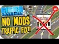 How to Fix Traffic with NO MODS! PS4 & Xbox Players Rejoice!! - Cities: Skylines PS4 Xbox One Switch