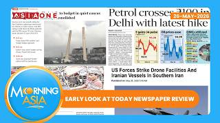 Today's Newspapers Headline Reviews | Morning Asia With Tanya Francis | May 26, 2026