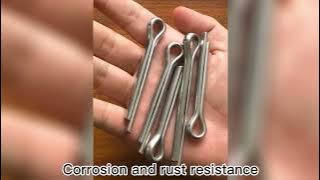 Stainless Steel Cotter Pin丨#Screw #Bolt #Nut #Stud #Rigging #Washer  #Fastener丨Aozhan Fasteners