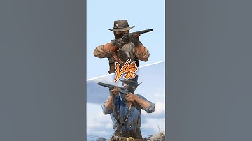 RDR1 VS RDR2- Double Barrel Shotgun Comparison #shorts #rdr2 #reddeadredemption2