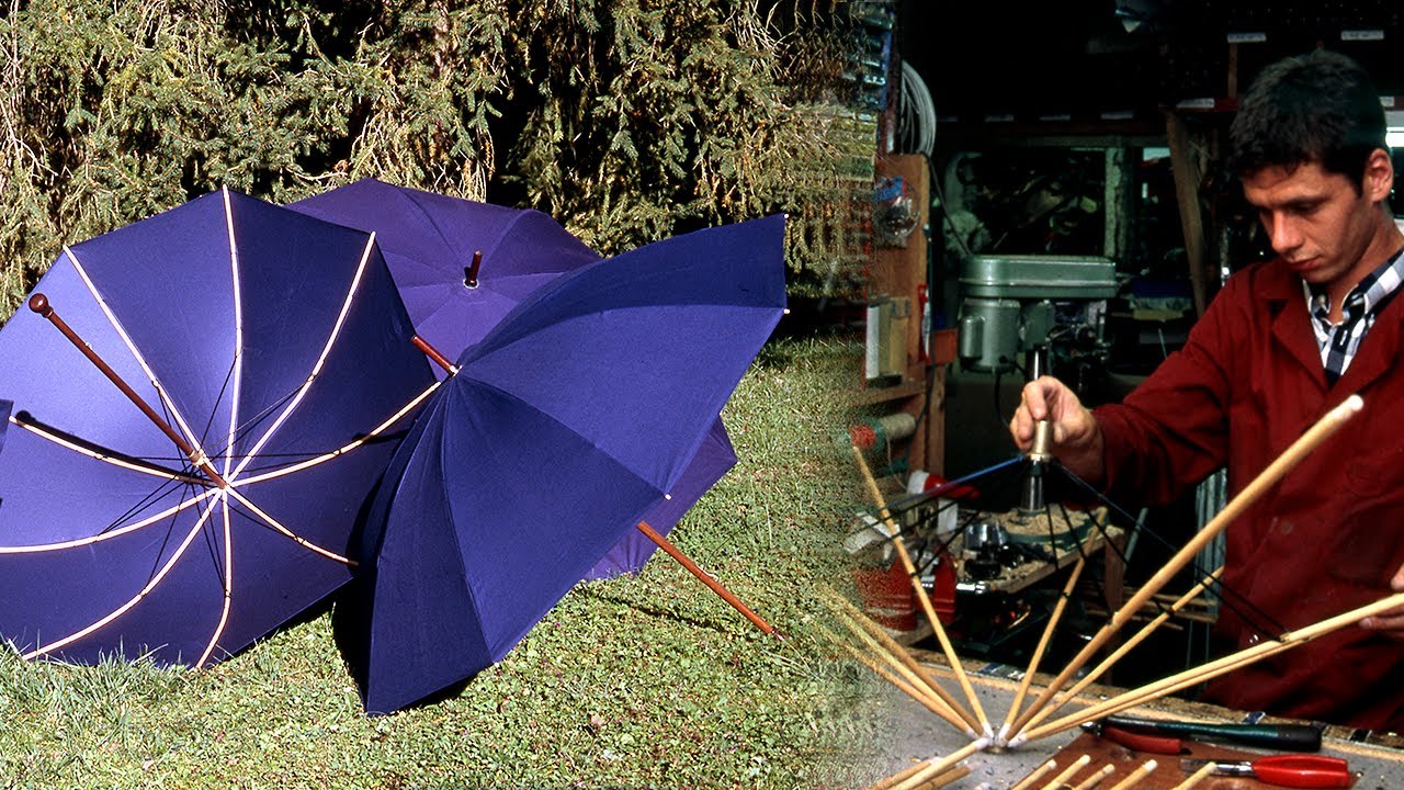 The shepherd's umbrellas. Artisan manufacturing the | Lost Trades | Documentary film - YouTube