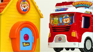 Best Learning Video For Toddlers - Pororo Birthday And Toy Fire Truck